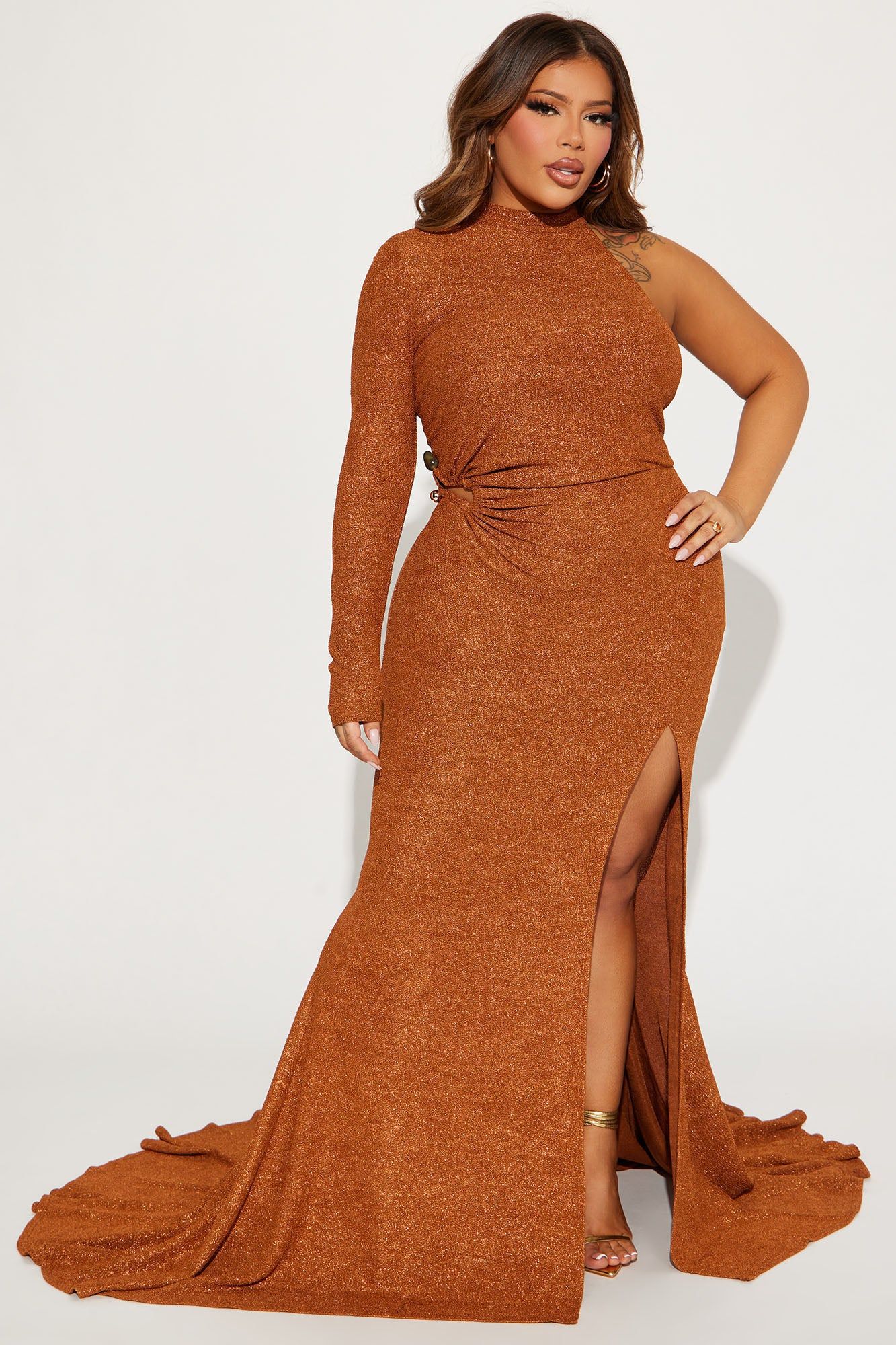 Estelle Gown - Copper sold by Fashion Nova product image thumbnail 4