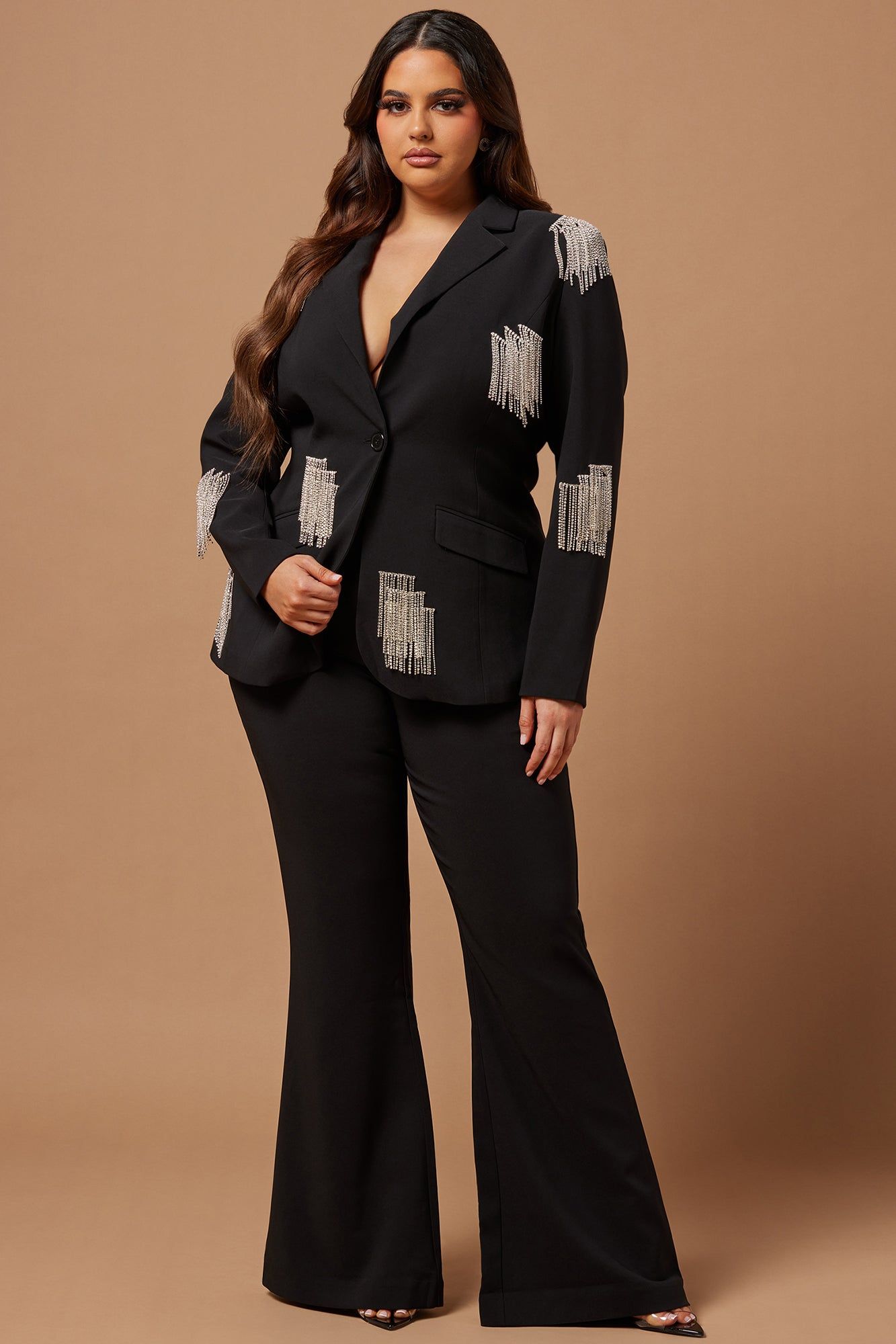 Marissa Pant Suit Set - Black sold by Fashion Nova product image thumbnail 5