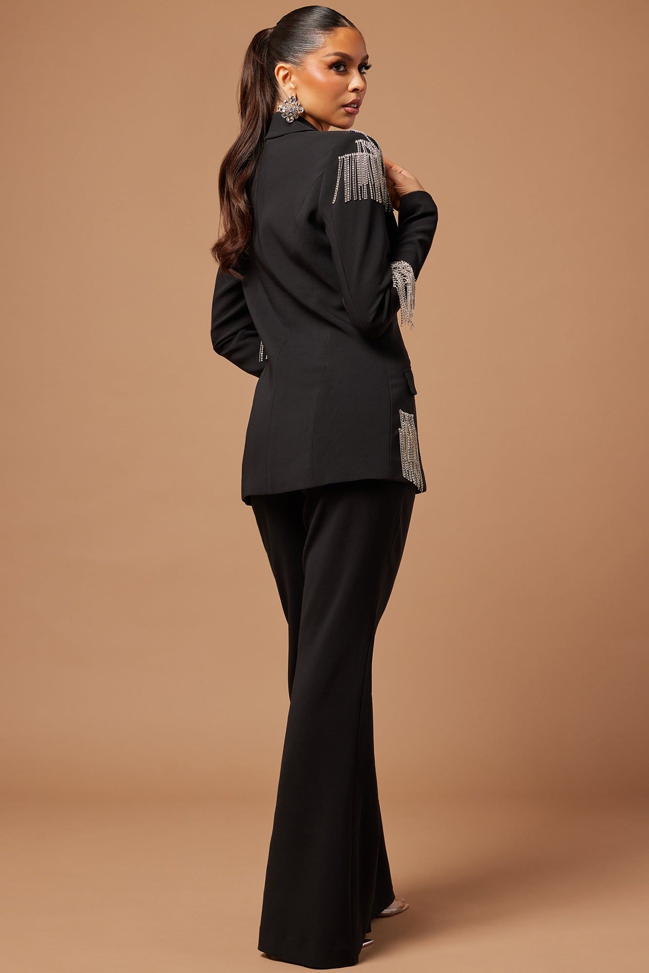 Marissa Pant Suit Set - Black sold by Fashion Nova product image thumbnail 4