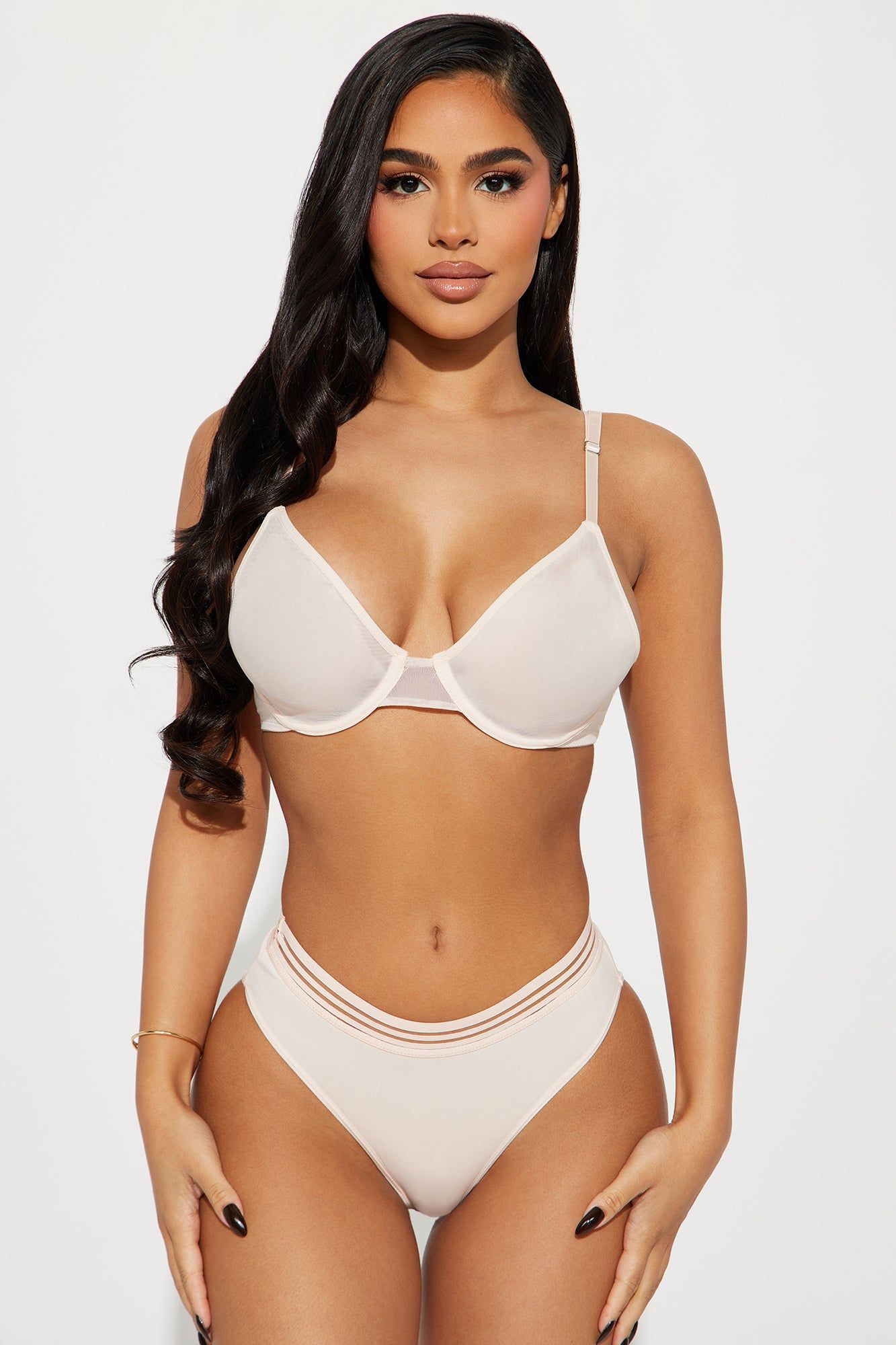 Weekend Vibe Banded Bikini Panty - Blush sold by Fashion Nova product image thumbnail 2