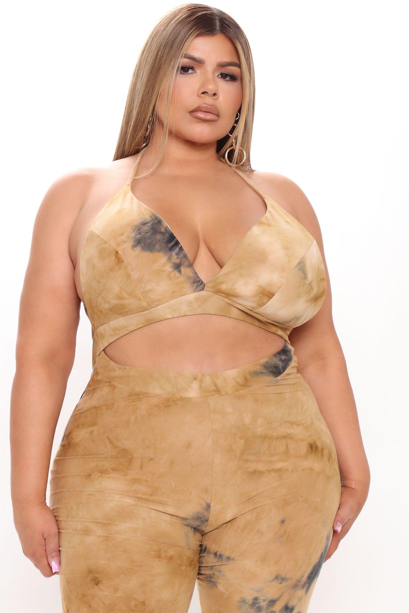 Lover In Disguise Tie Dye Jumpsuit - Black/Grey sold by Fashion Nova product image thumbnail 5