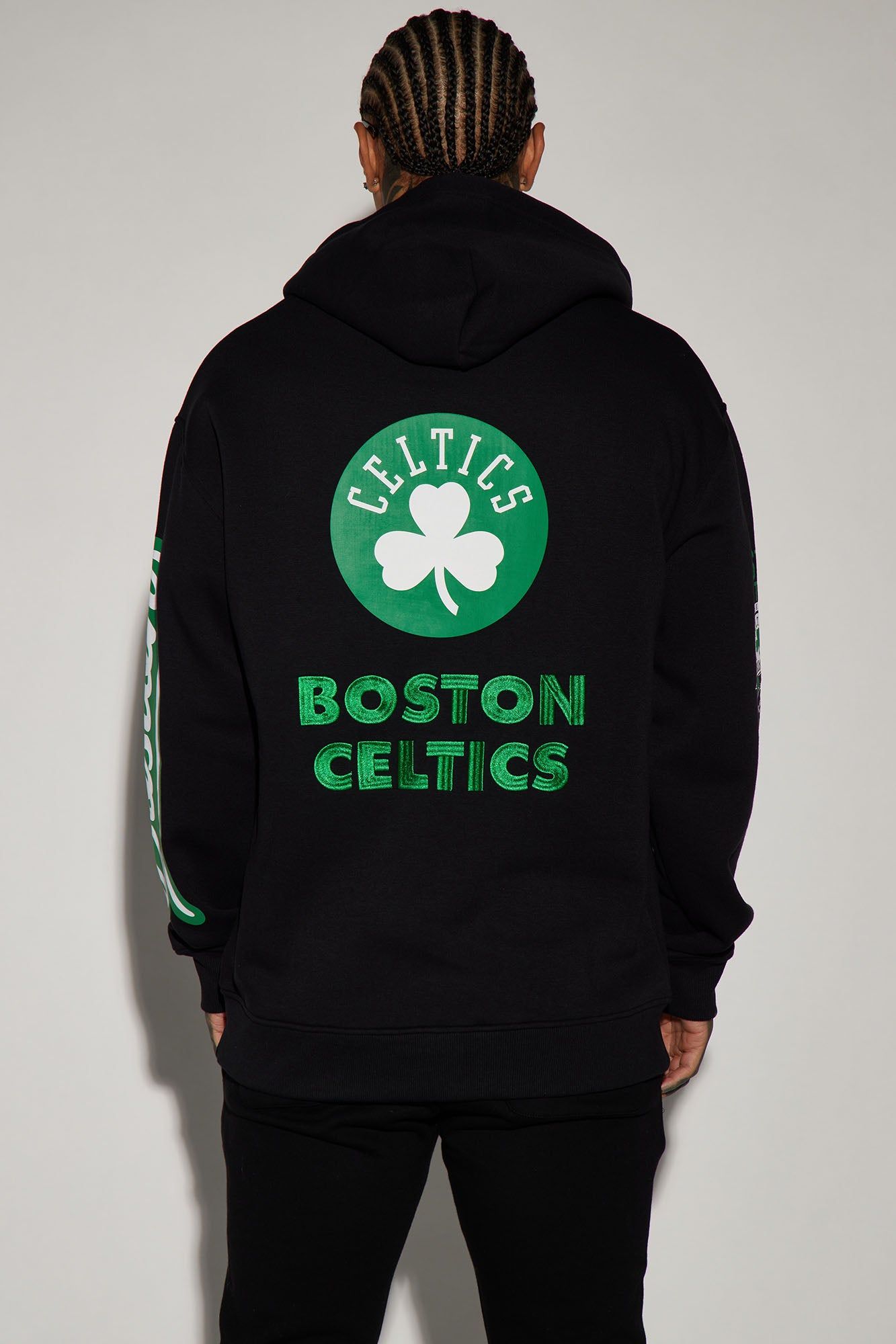 Celtics Campus Hoodie - Black sold by Fashion Nova product image thumbnail 5