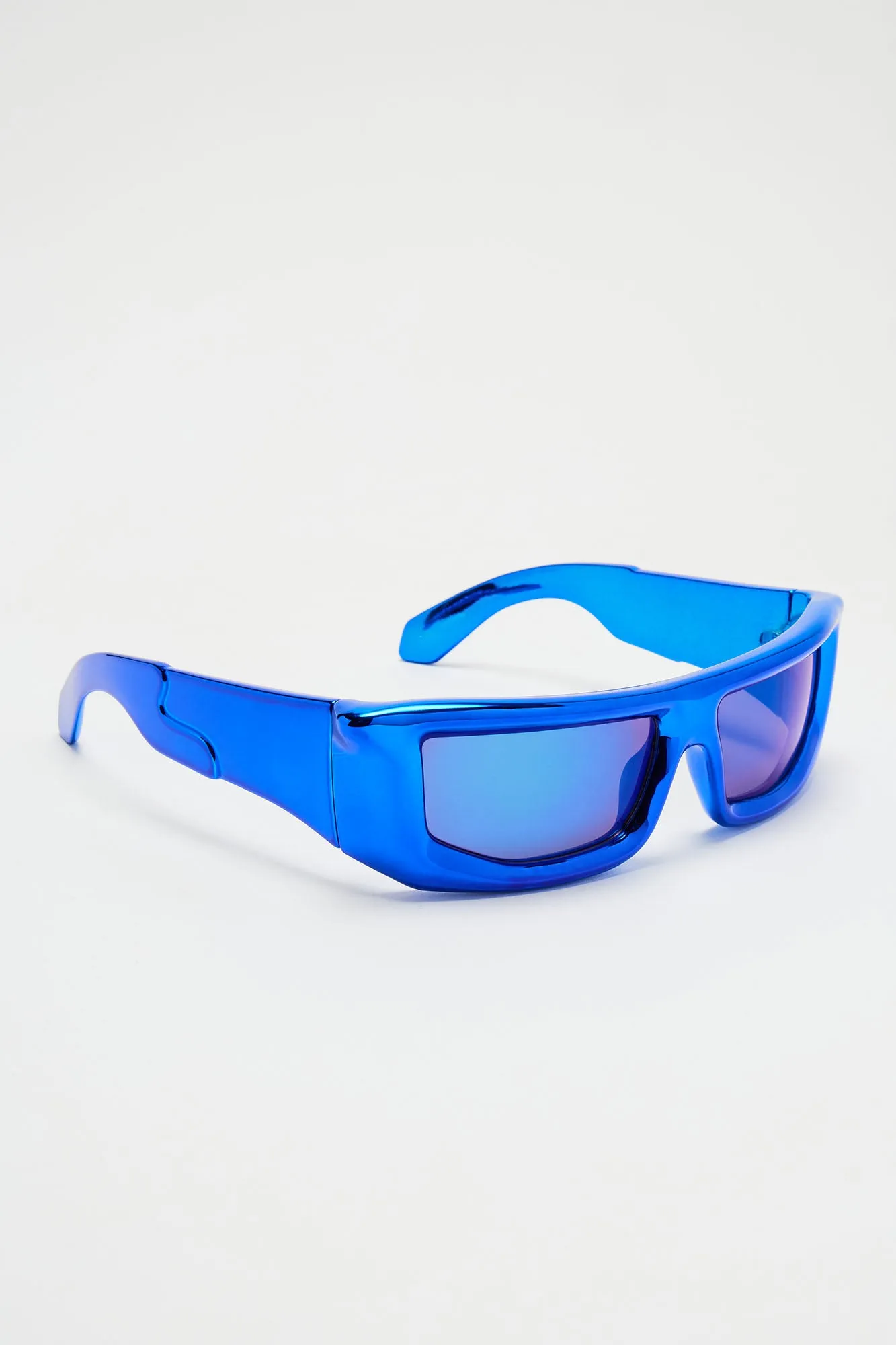 Speed Spell Sunglasses - Blue sold by Fashion Nova product image thumbnail 4