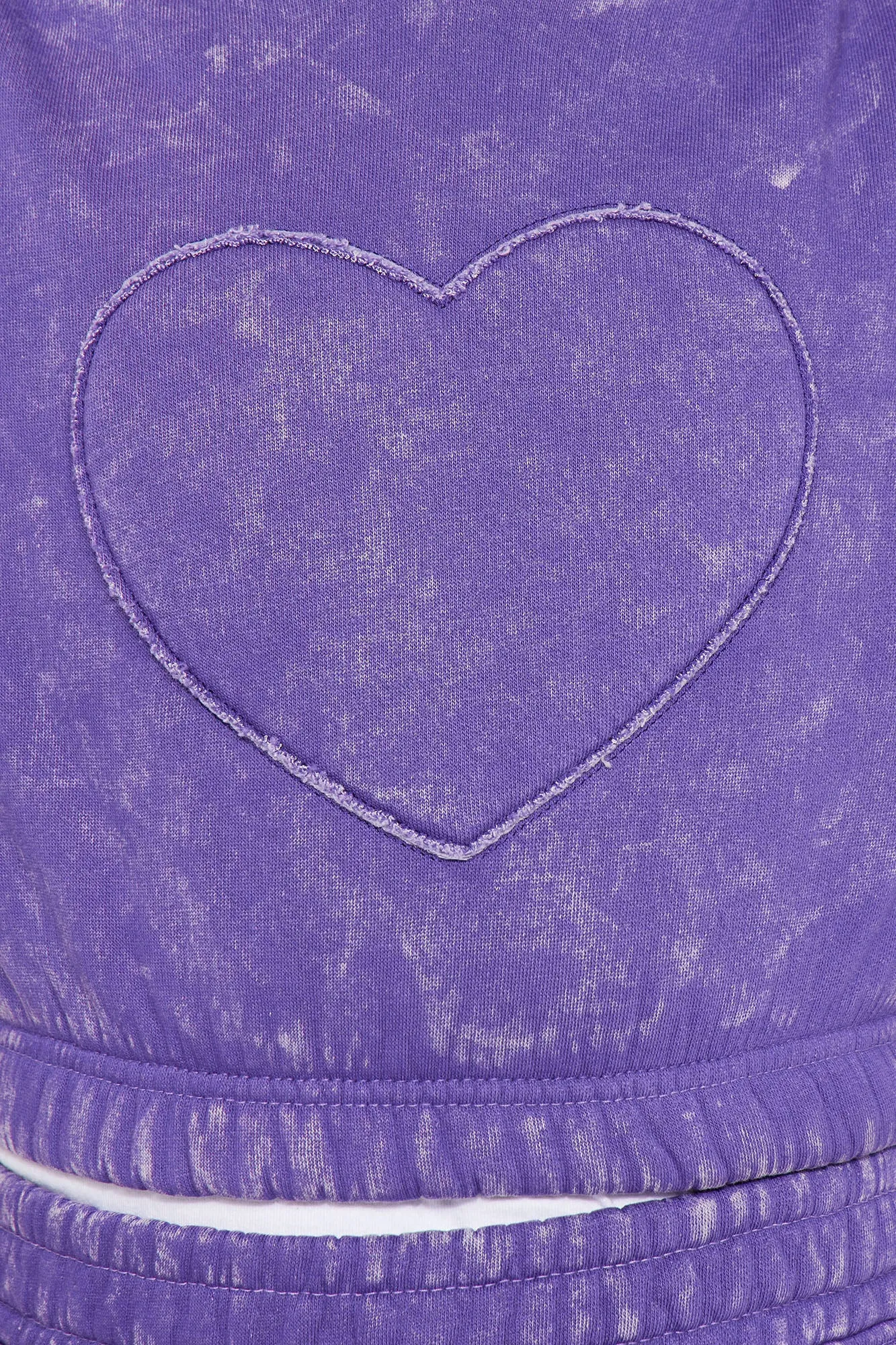 Mini Full Of Heart Washed Lounge Set - Purple sold by Fashion Nova product image thumbnail 3