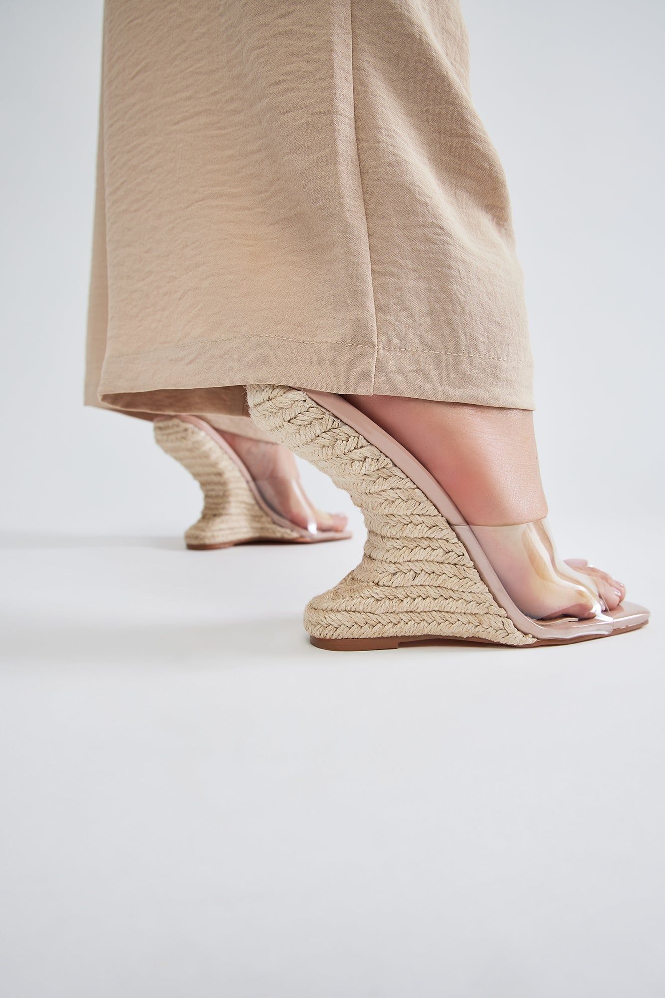 Positive Vibes Wedges - Nude sold by Fashion Nova product image thumbnail 5