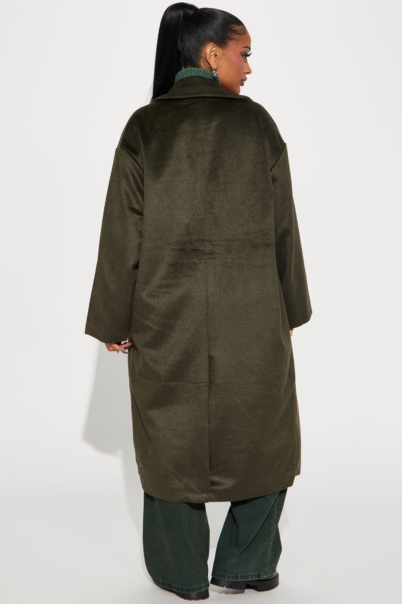 Chamberlain Trench - Charcoal sold by Fashion Nova product image thumbnail 3