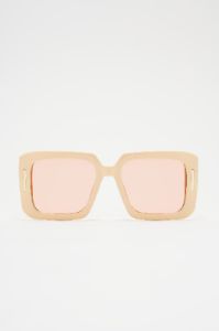Brunch At Perch Sunglasses - Nude sold by Fashion Nova