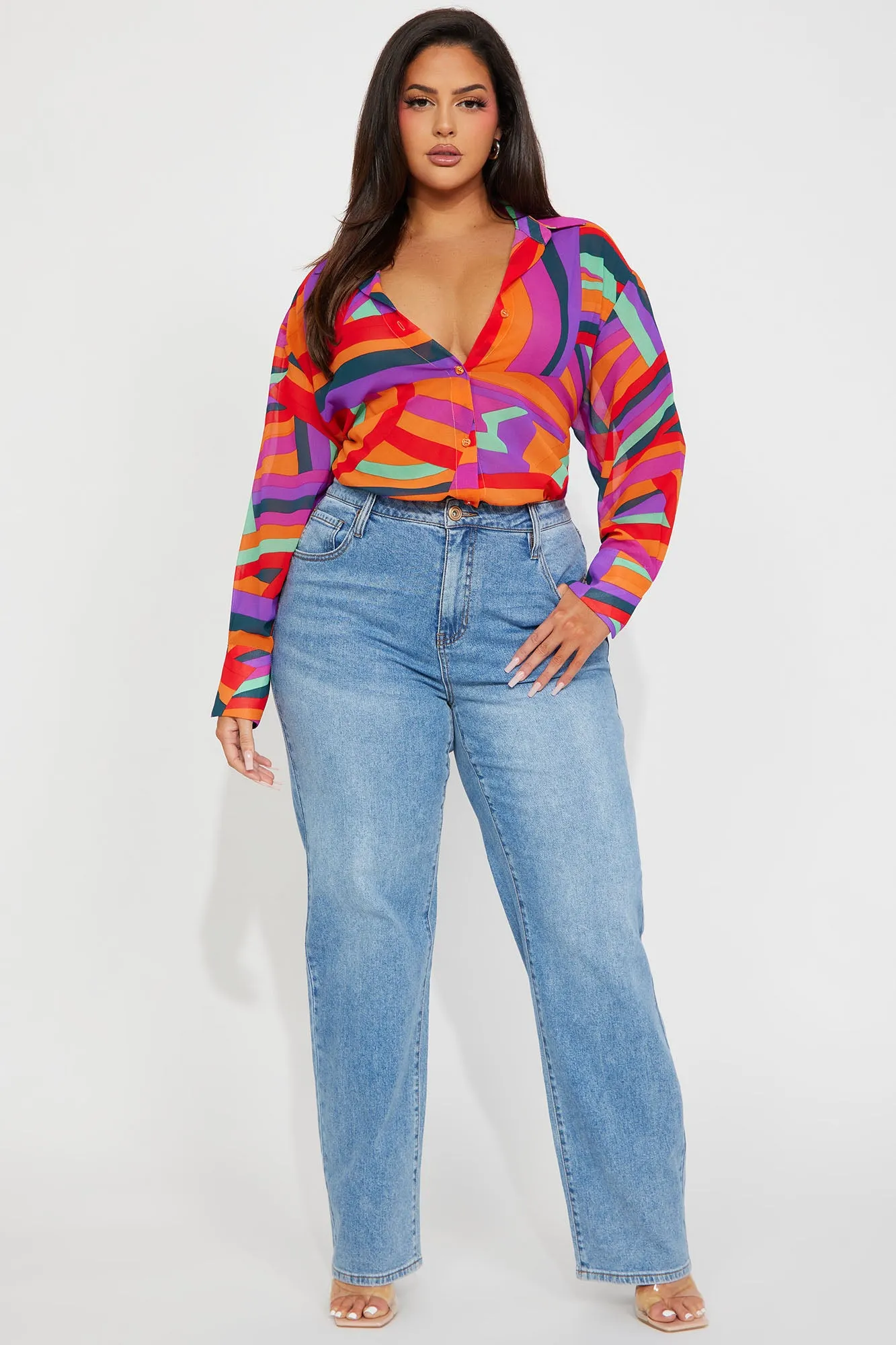 Mind Games Shirt - Multi Color sold by Fashion Nova product image thumbnail 5