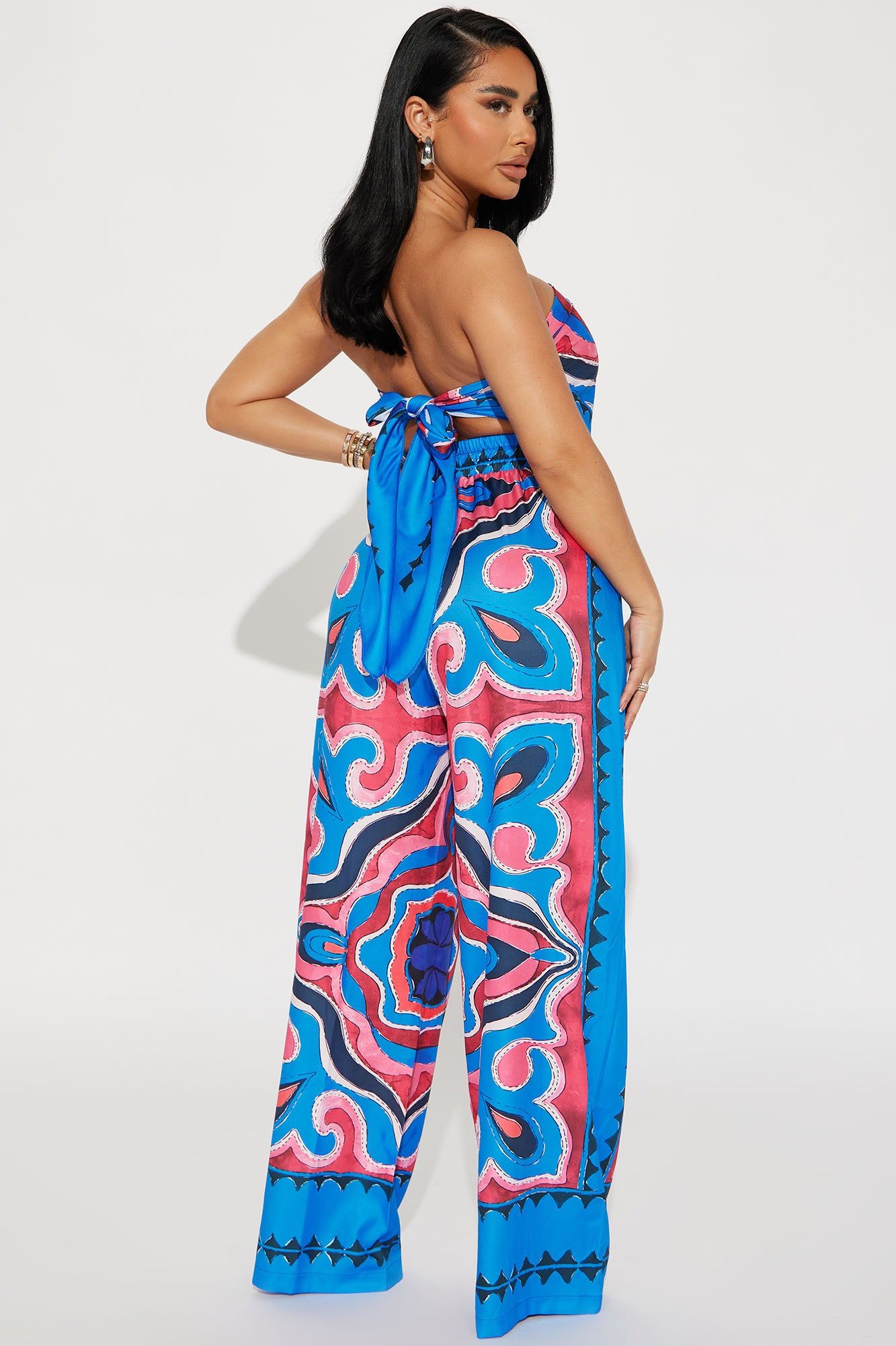 Rosario Pant Set - Blue/combo sold by Fashion Nova product image thumbnail 3