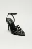 Making It Happen Heels - Black sold by Fashion Nova