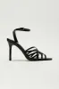 Making It Happen Heels - Black sold by Fashion Nova