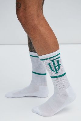 FU Crew Socks - Green sold by Fashion Nova