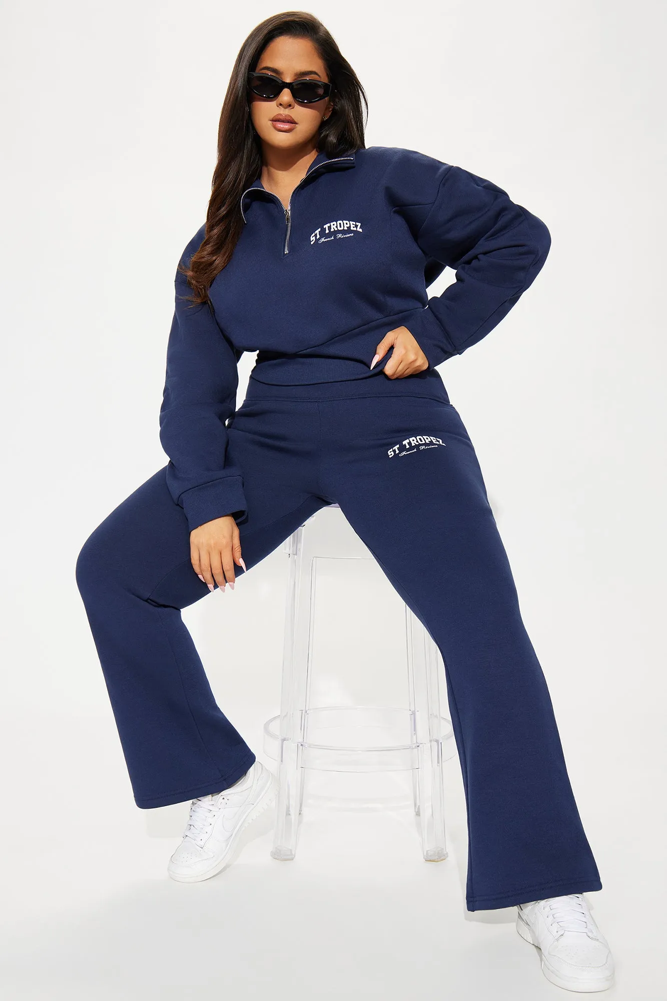 St. Tropez Polo Sweatshirt - Navy sold by Fashion Nova product image thumbnail 5