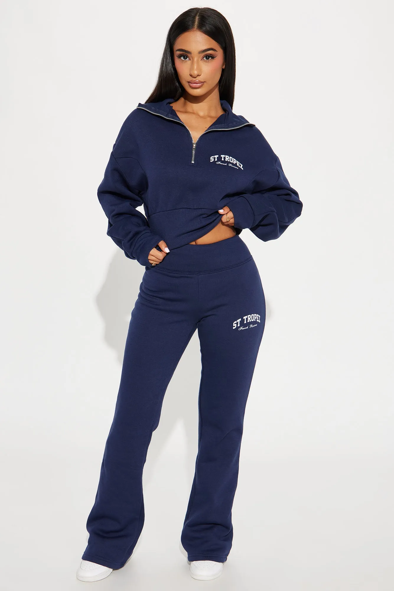 St. Tropez Polo Sweatshirt - Navy sold by Fashion Nova product image thumbnail 2