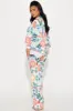 Vacation Villas Pant Set - White/combo sold by Fashion Nova