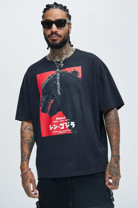 Shin Godzilla Short Sleeve Tee - Black sold by Fashion Nova