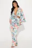 Vacation Villas Pant Set - White/combo sold by Fashion Nova