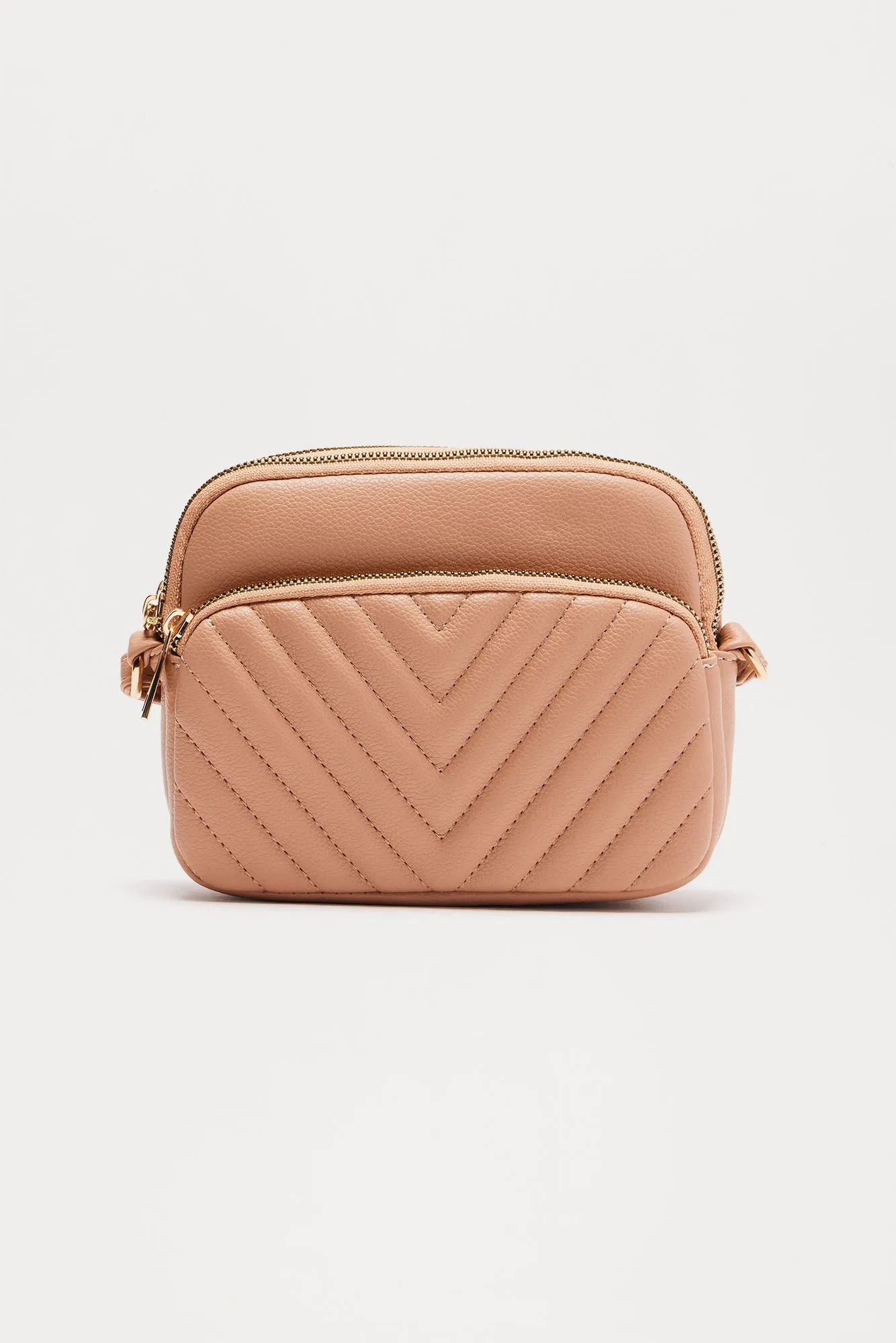 Betsy Crossbody Bag - Taupe sold by Fashion Nova product image thumbnail 3