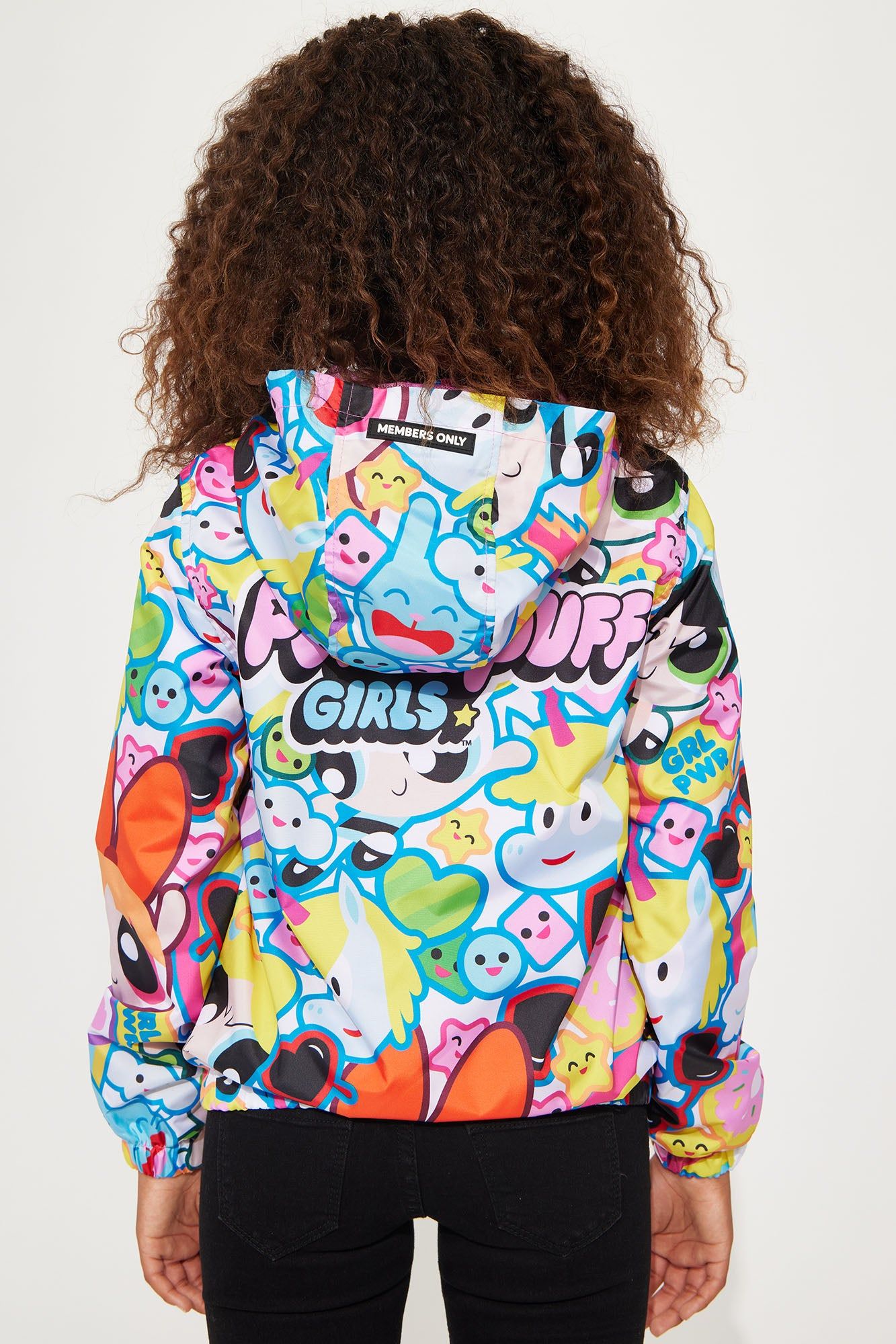 Mini Powerpuff Girls Zip Front Hoodie - Pink sold by Fashion Nova product image thumbnail 4