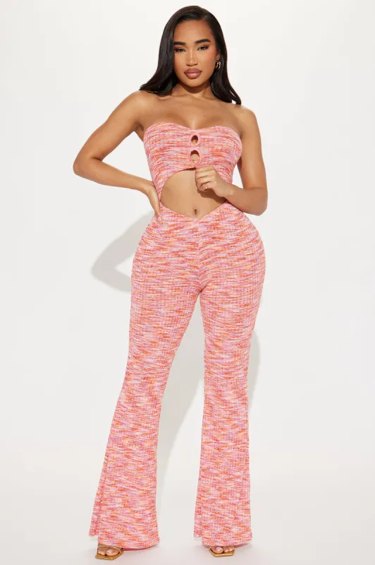 It Goes Like This Jumpsuit - Orange sold by Fashion Nova