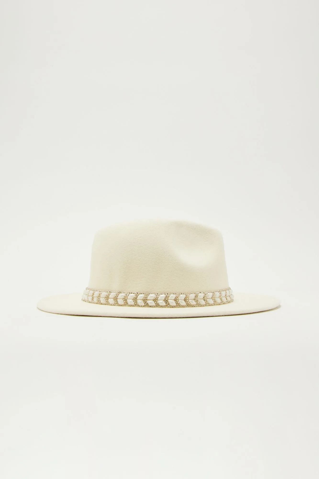 Her Day Fedora Hat - White sold by Fashion Nova product image thumbnail 3