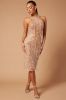 Carmella Embellished Bodysuit - Nude sold by Fashion Nova