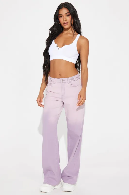 In Your Dream Ombre Wide Leg Pant - Lavender sold by Fashion Nova