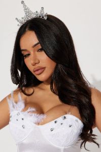 My Good Side Ballerina 4 Piece Costume Set - White sold by Fashion Nova