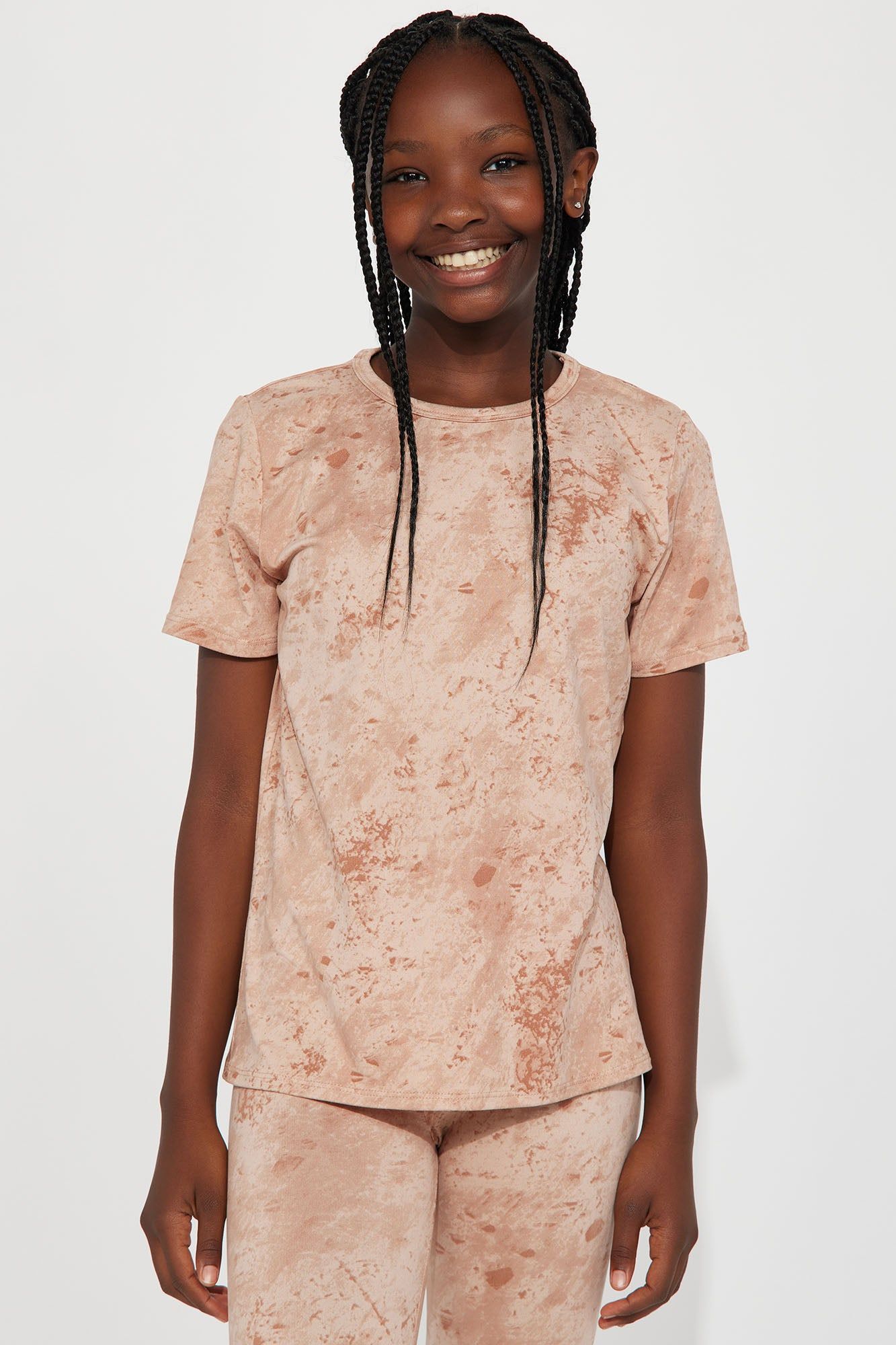 Mini Chelsea Legging Set - Taupe/combo sold by Fashion Nova product image thumbnail 2