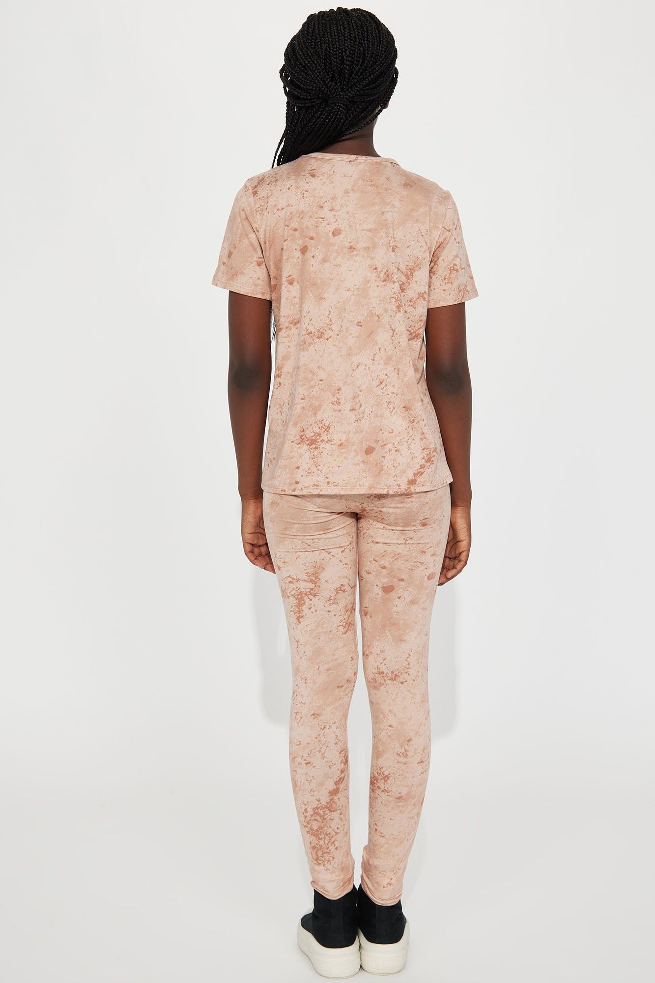 Mini Chelsea Legging Set - Taupe/combo sold by Fashion Nova product image thumbnail 3