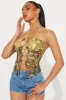 Truth Or Dare Mesh Top - Multi Color sold by Fashion Nova