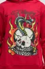 Ed Hardy Flame Cobra Hoodie - Red sold by Fashion Nova