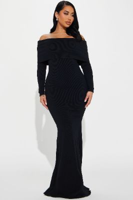 Nayeli Snatched Maxi Dress - Black sold by Fashion Nova