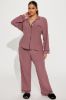 Mom Life PJ Pant Set - Mauve sold by Fashion Nova