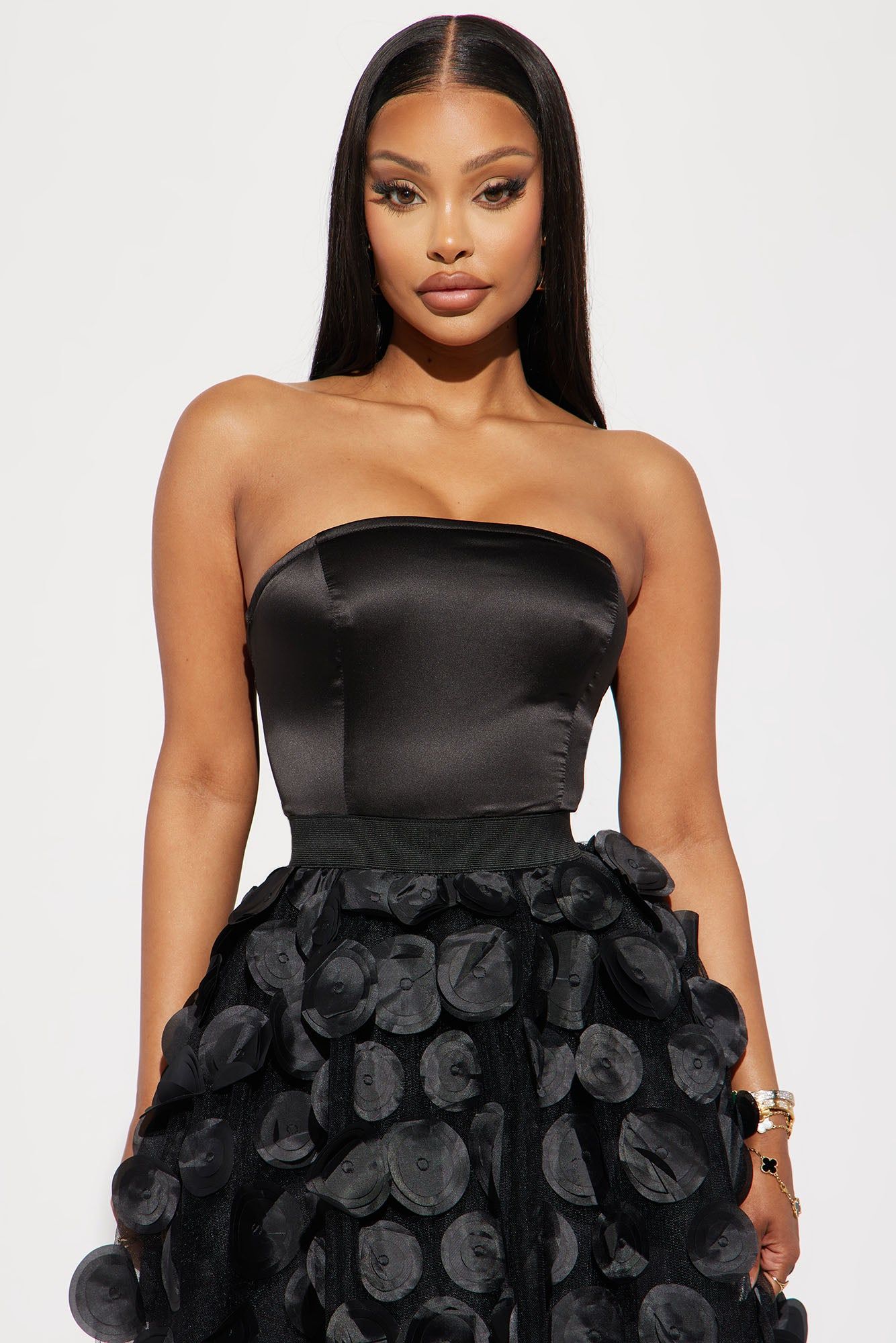 Tina Tulle Midi Dress - Black sold by Fashion Nova product image thumbnail 2