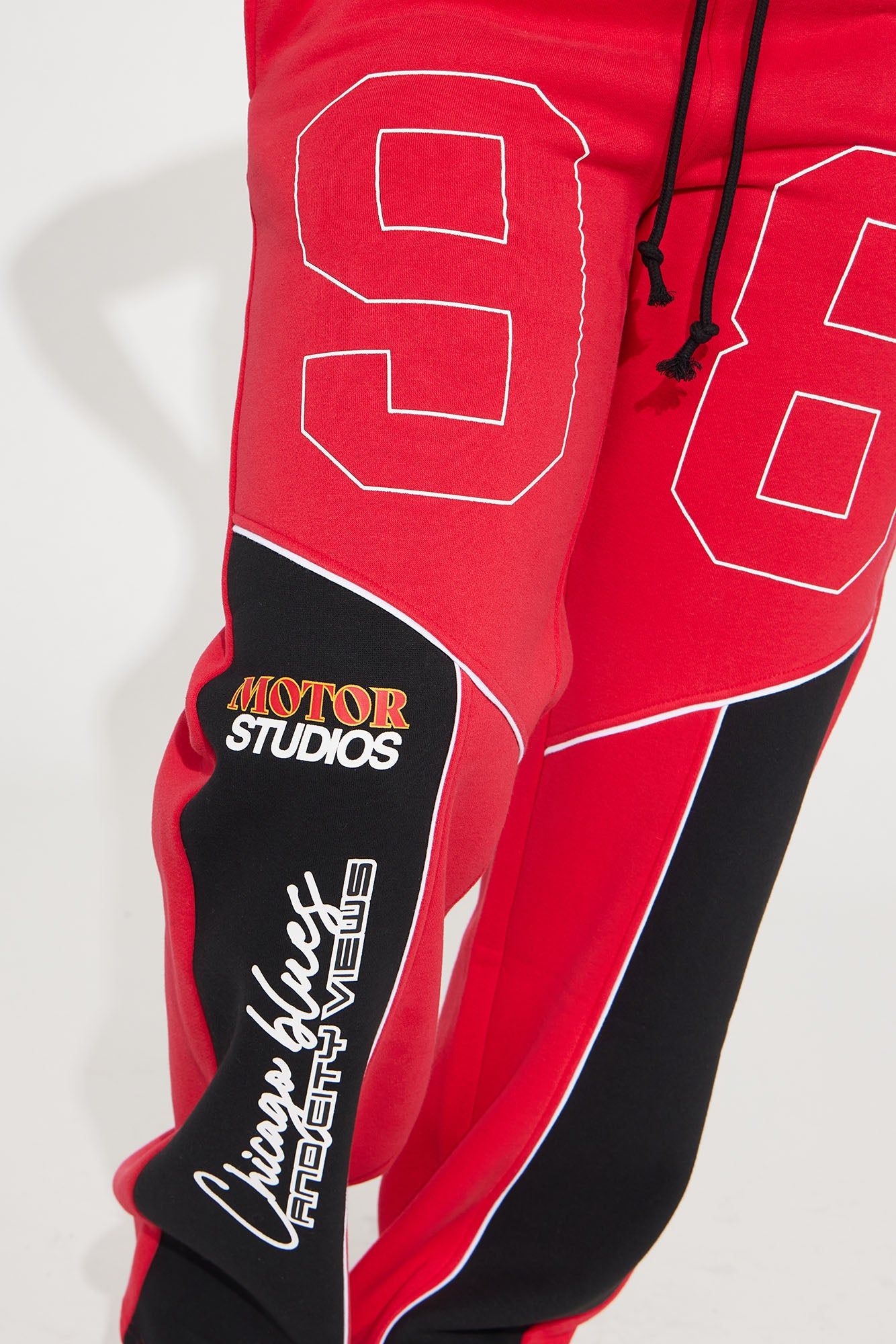 Chicago Wide Leg Pant - Red/combo sold by Fashion Nova product image thumbnail 3