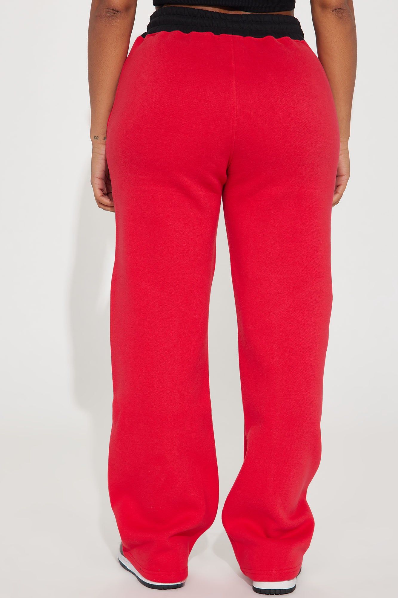 Chicago Wide Leg Pant - Red/combo sold by Fashion Nova product image thumbnail 4