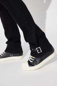 How We Roll Stacked Skinny Flare Jeans - Black sold by Fashion Nova