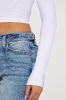 Catching Vibes Stretch Straight Leg Jeans - Medium Wash sold by Fashion Nova