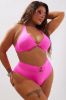 Adventures At The Beach 2 Piece Bikini - Hot Pink sold by Fashion Nova