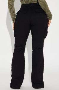 She's a Keeper Cargo Pant - Black sold by Fashion Nova