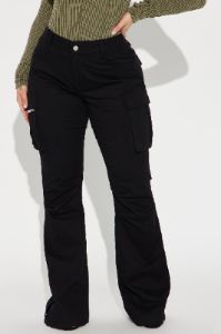 She's a Keeper Cargo Pant - Black sold by Fashion Nova