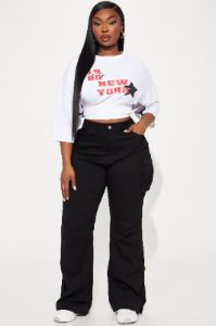 She's a Keeper Cargo Pant - Black sold by Fashion Nova