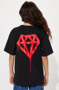 Mini GOAT Graffiti Top - Black sold by Fashion Nova