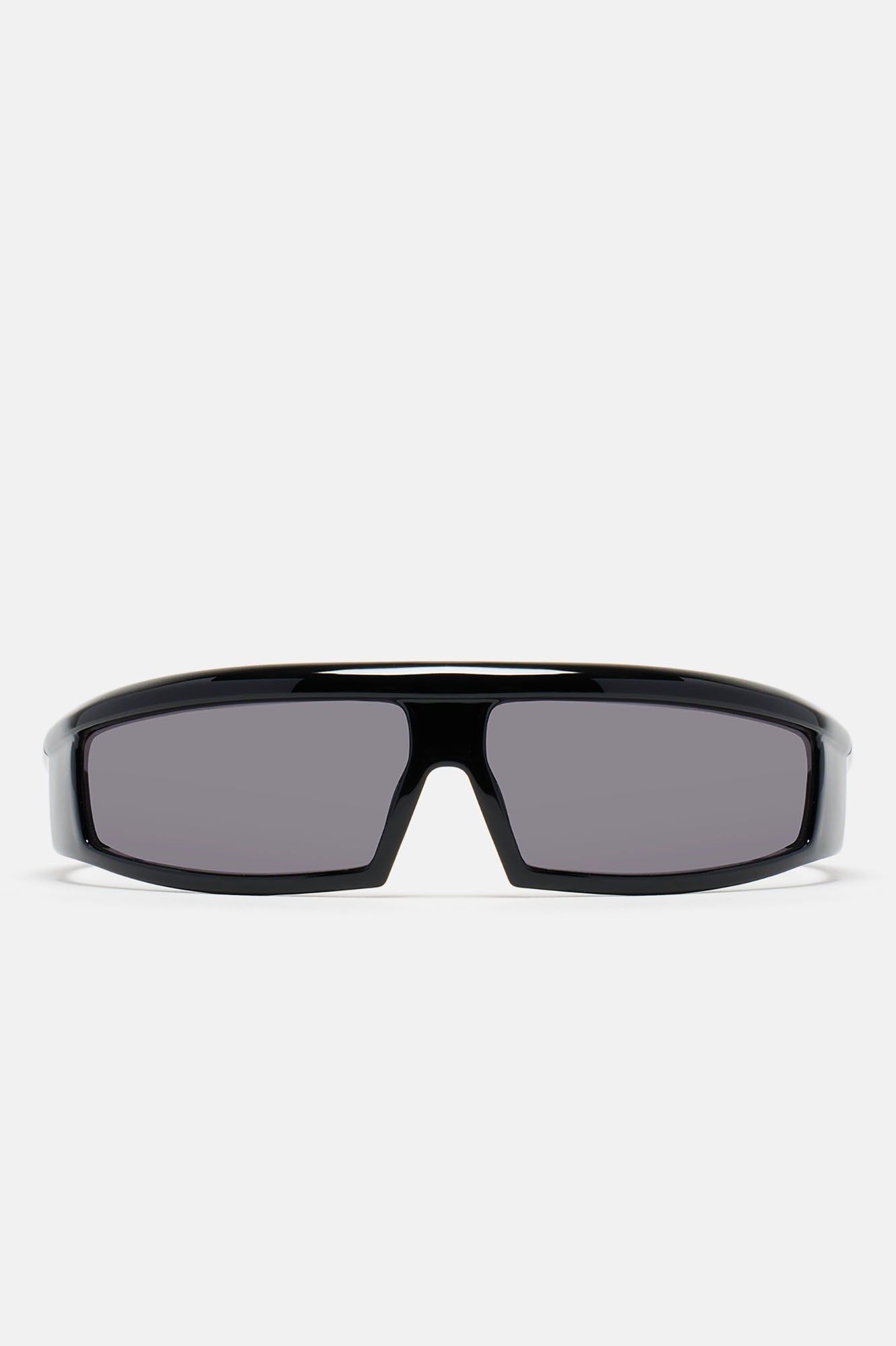 Flash Future Sunglasses - Black/Smoke sold by Fashion Nova product image thumbnail 4