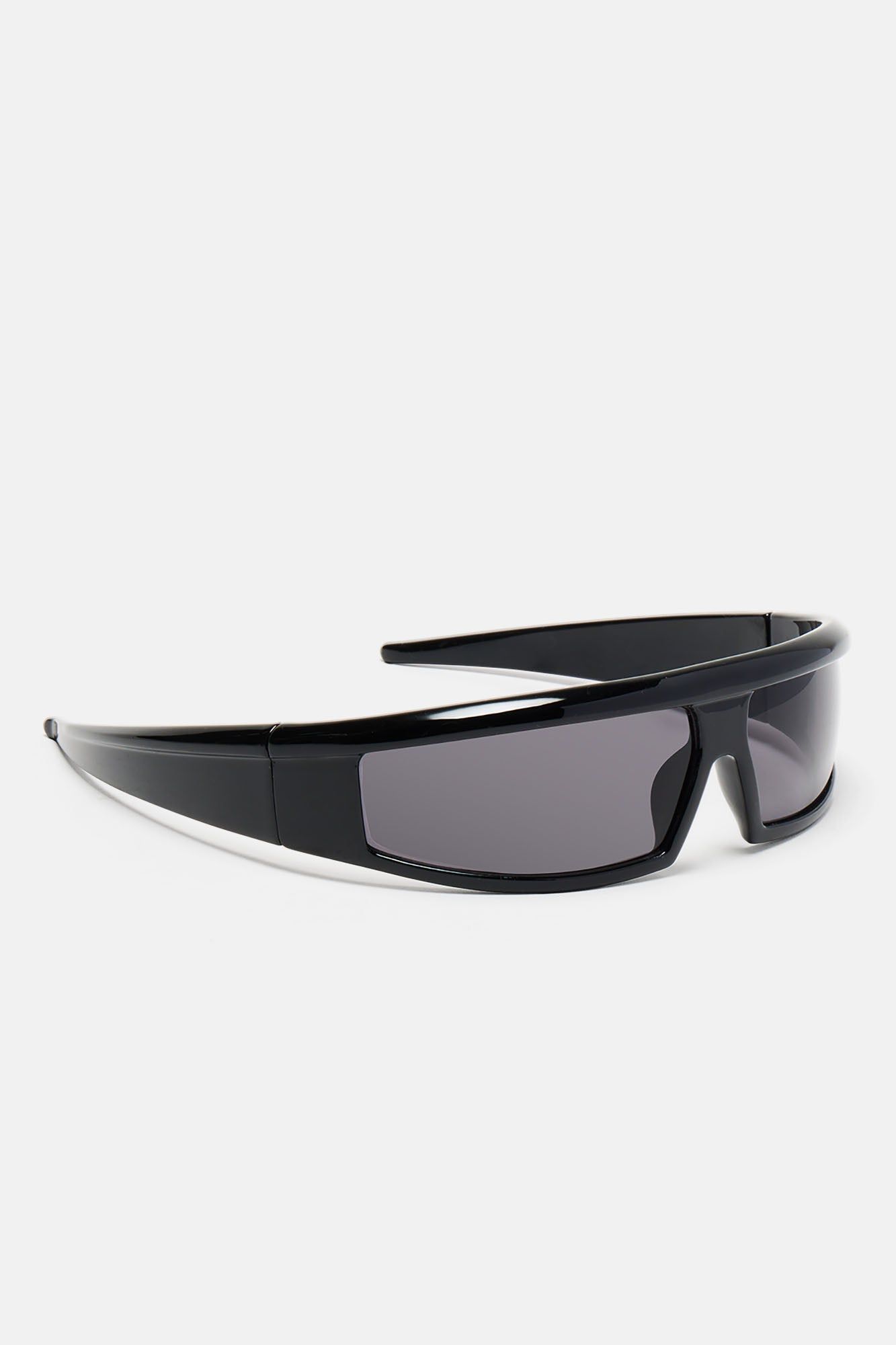 Flash Future Sunglasses - Black/Smoke sold by Fashion Nova product image thumbnail 2