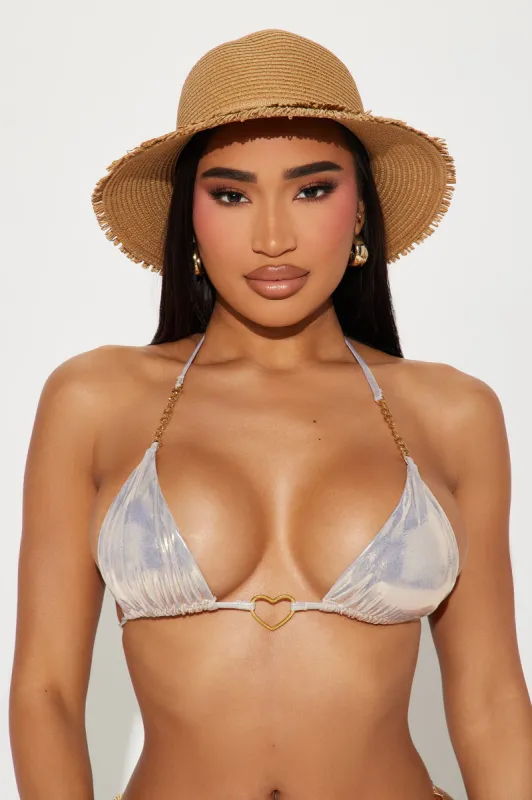 It's Vacation Time Bucket Hat - Brown sold by Fashion Nova