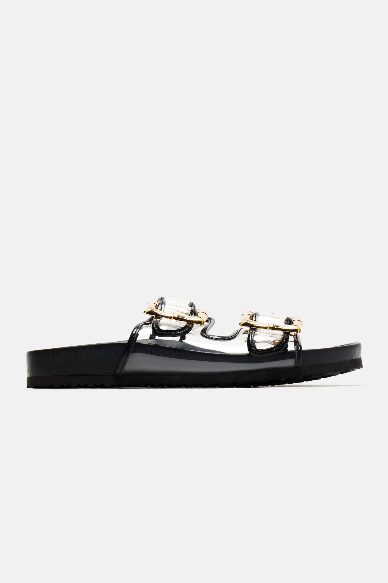 Lina Casual Slides - Black sold by Fashion Nova product image thumbnail 4