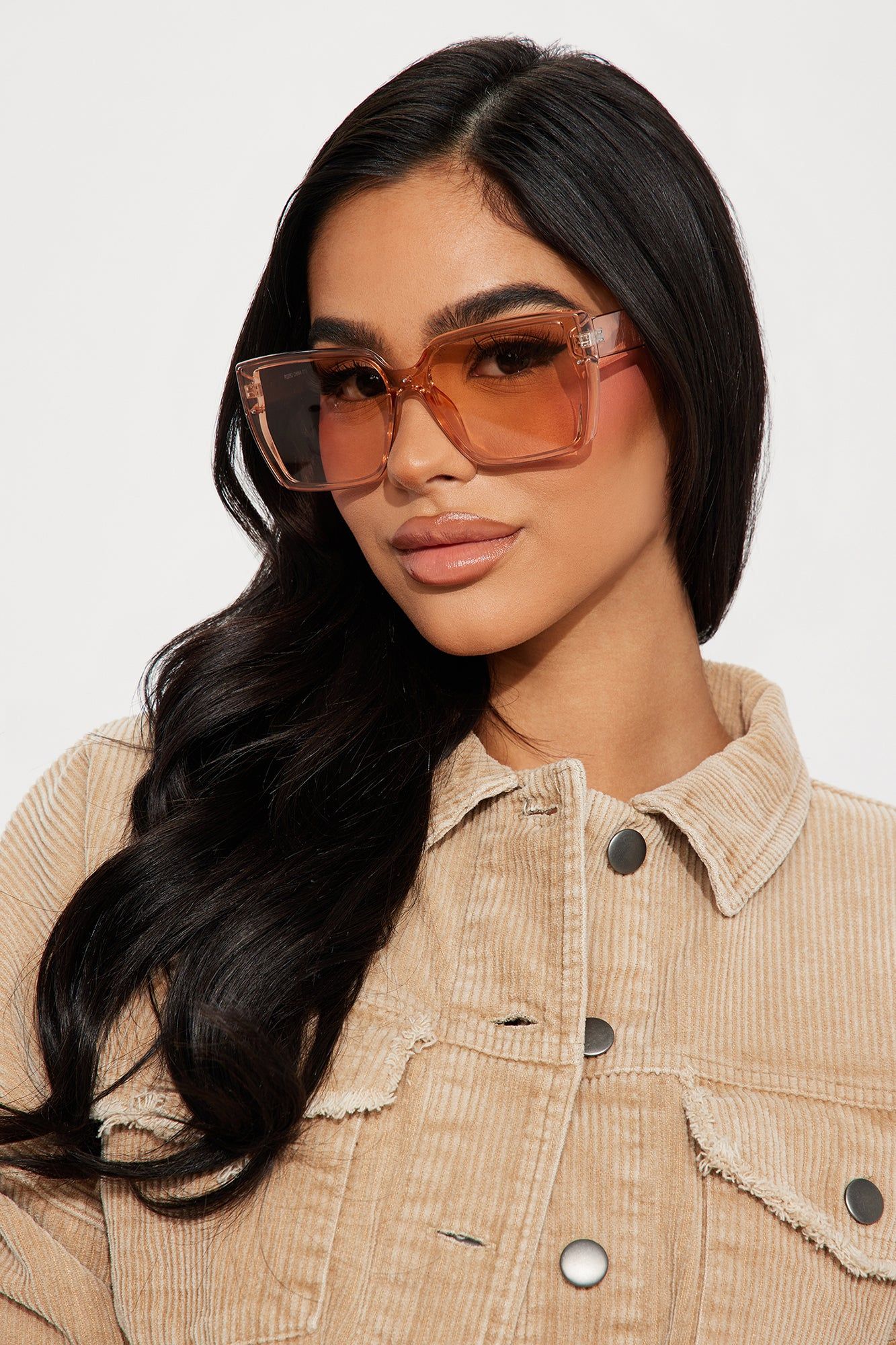 Classic Babe Sunglasses - Champagne sold by Fashion Nova