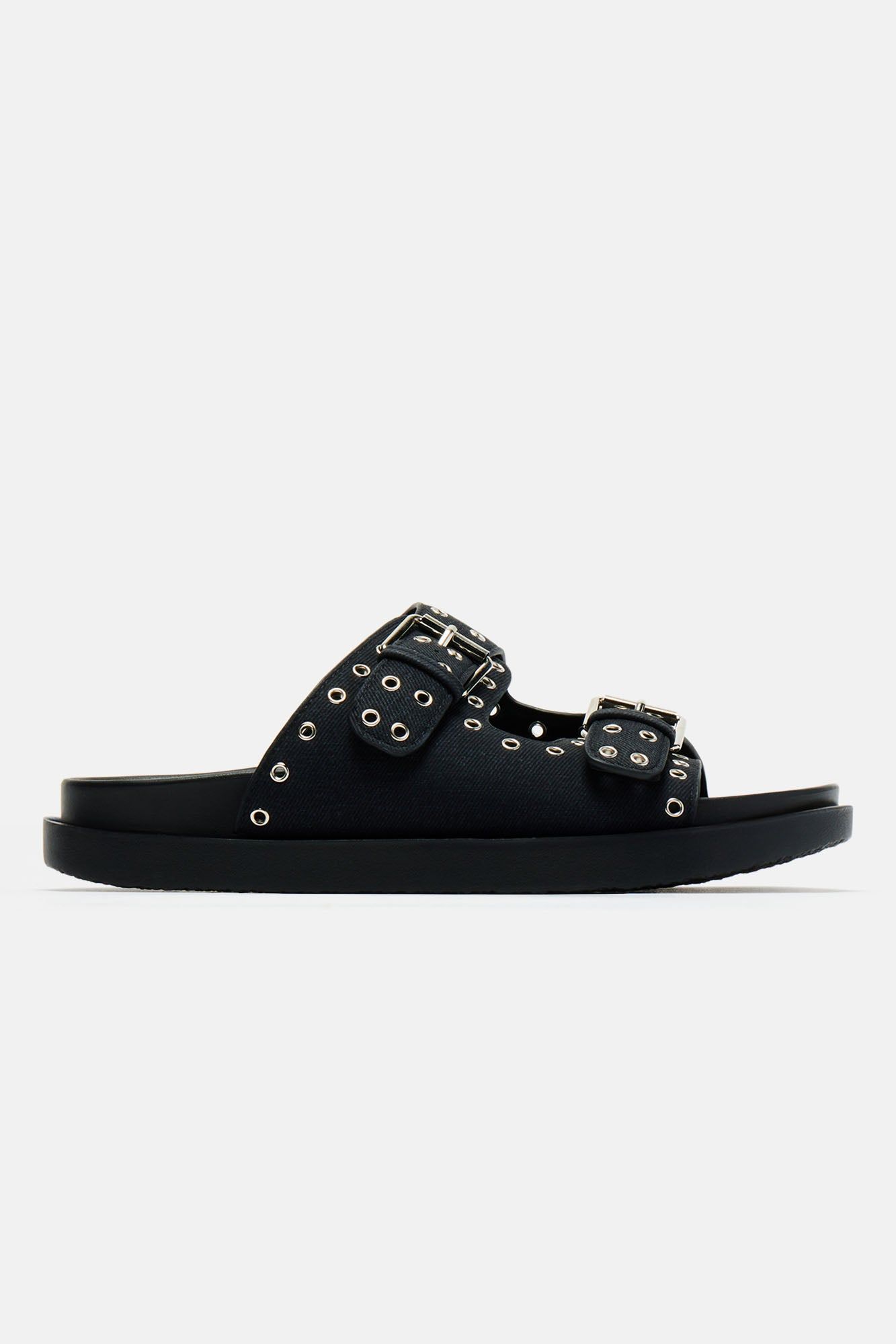 Living On The Edge Slides - Black sold by Fashion Nova product image thumbnail 5